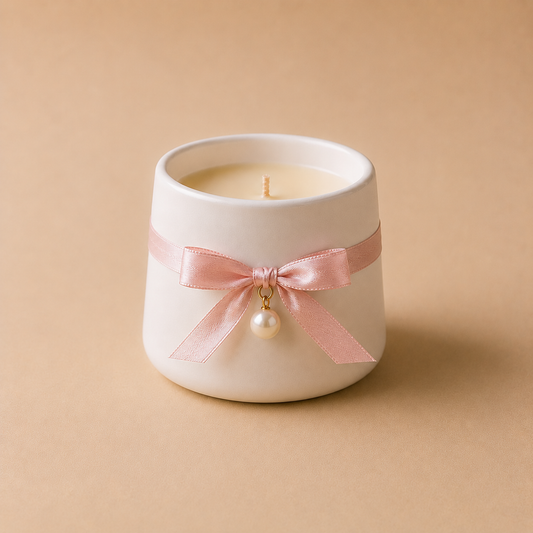 Candle Wedding White Style - 5