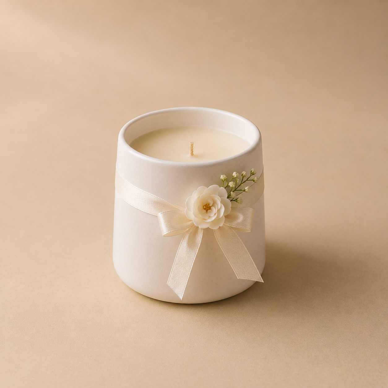 Candle Wedding White Style - 1