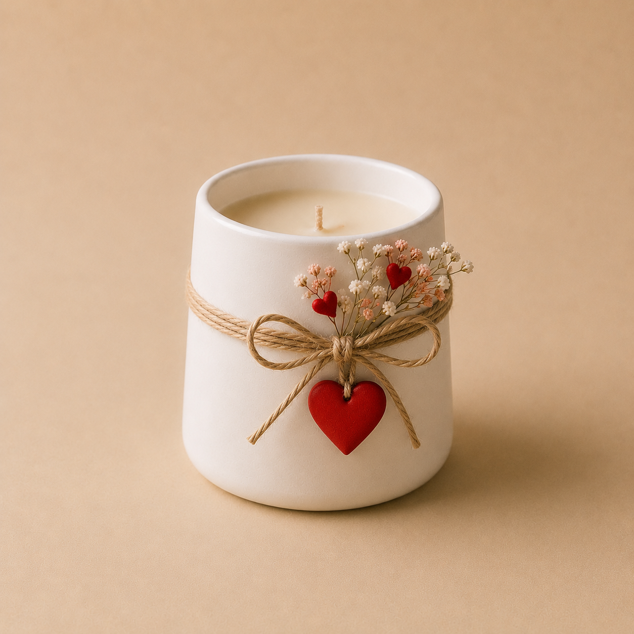 Candle Love White Style - 1