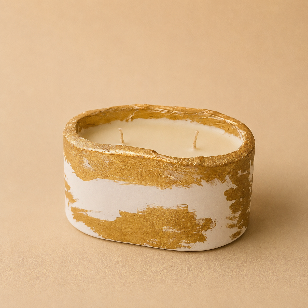 Candle Art "Tuberose" 24K | 2-Wick | 170g | Brand "Sofia P."
