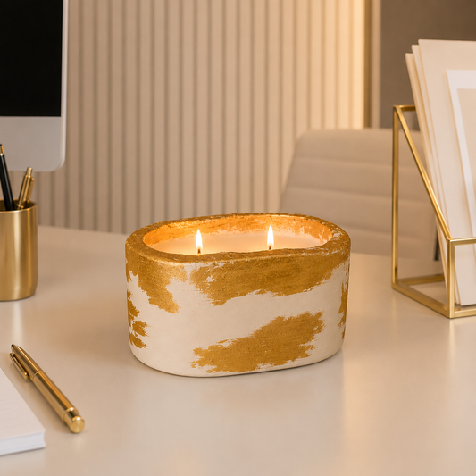 Candle Art "Tuberose" 24K | 2-Wick | 170g | Brand "Sofia P."