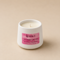 Art Candle "Pink Jasmine - Deep Rest" | Soy and Coconut Wax 1-Wick | 150g | Brand "Sofia P."