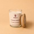Candle "Chamomile and Bergamot" | Soy & Coconut Wax 2-Wick | 490g | Brand "Sofia P."