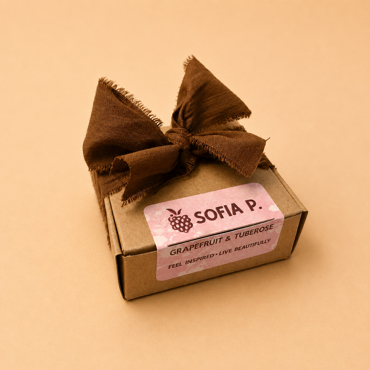 Candle "Grapefruit and Tuberose" | 1-Wick | 57g | Brand "Sofia P."