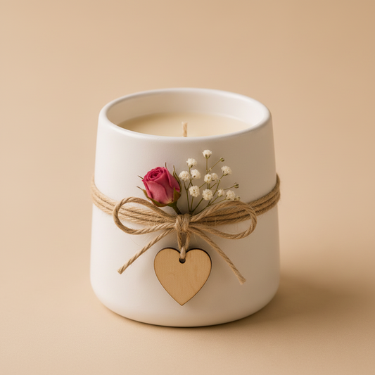 Candle Love White Style - 2